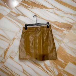 Leather Skirt, size 9
